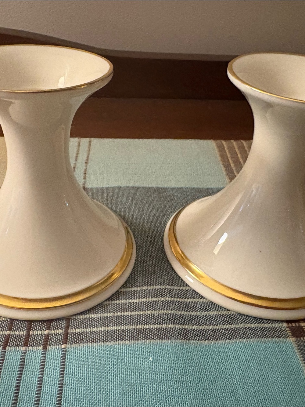 Lenox Citation Gold  Candle Holders